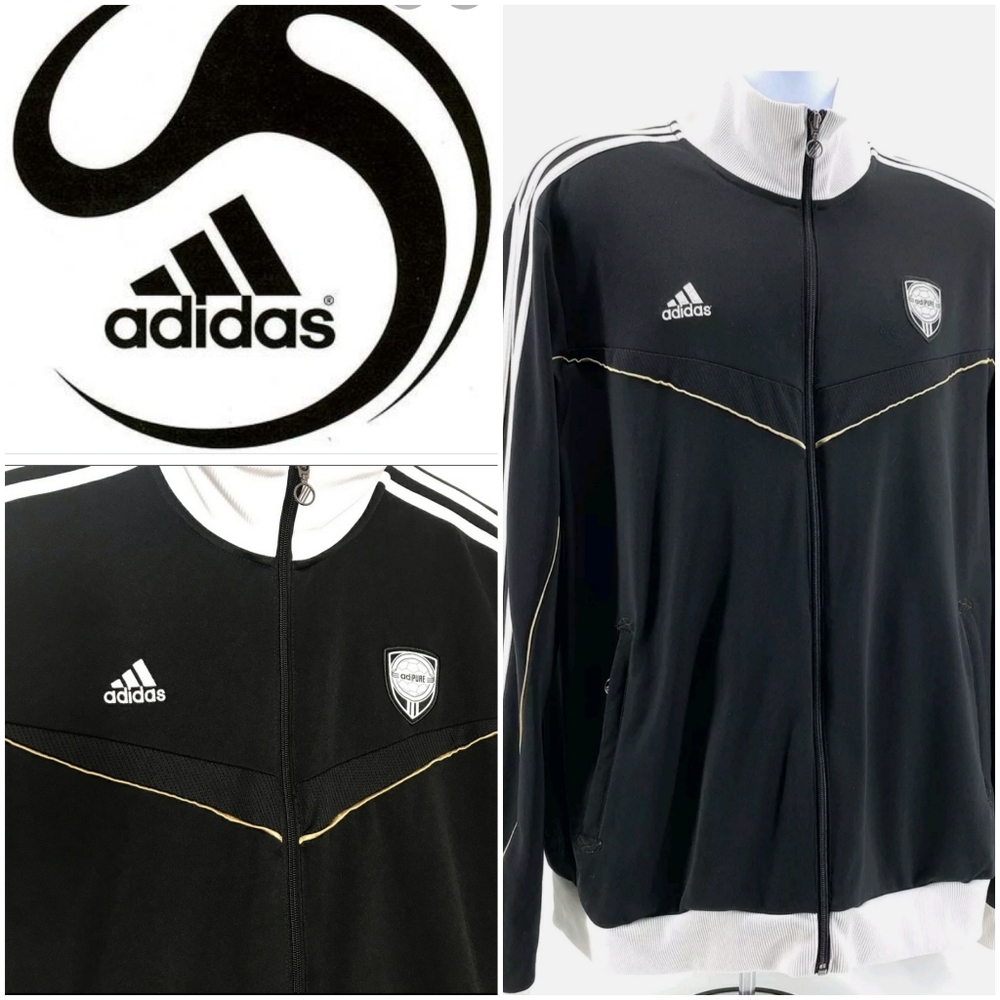 Vintage Adidas Adipure Soccer Jacket